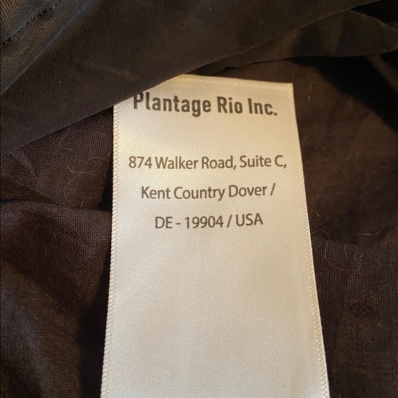 Farm Rio Plunging V-Neck Black Swiss Dot  Ruffled Eyelet Blouse bodysuit Size M - Picture 13 of 16